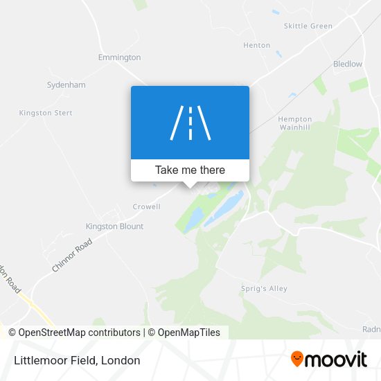 Littlemoor Field map