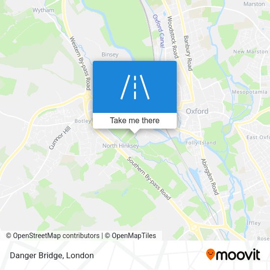 Danger Bridge map