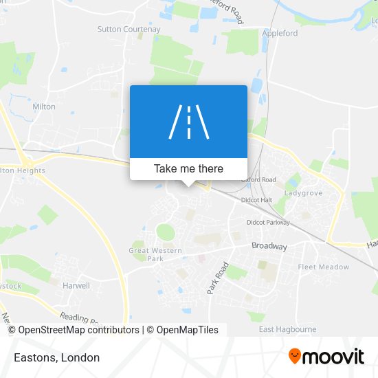 Eastons map