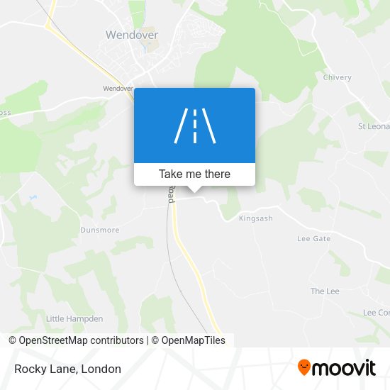 Rocky Lane map