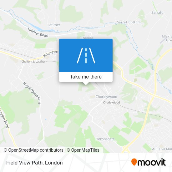 Field View Path map