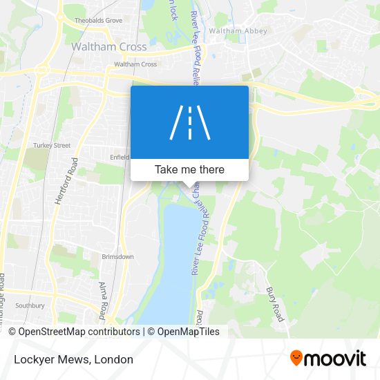 Lockyer Mews map