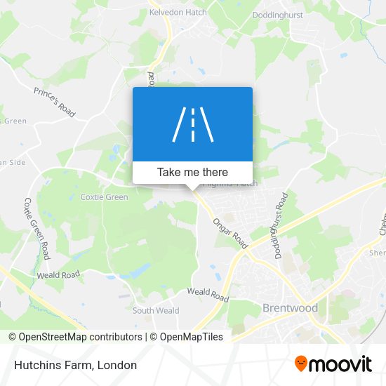 Hutchins Farm map