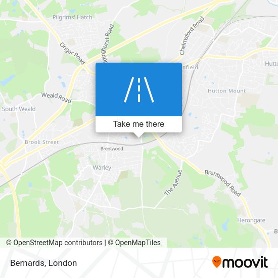 Bernards map