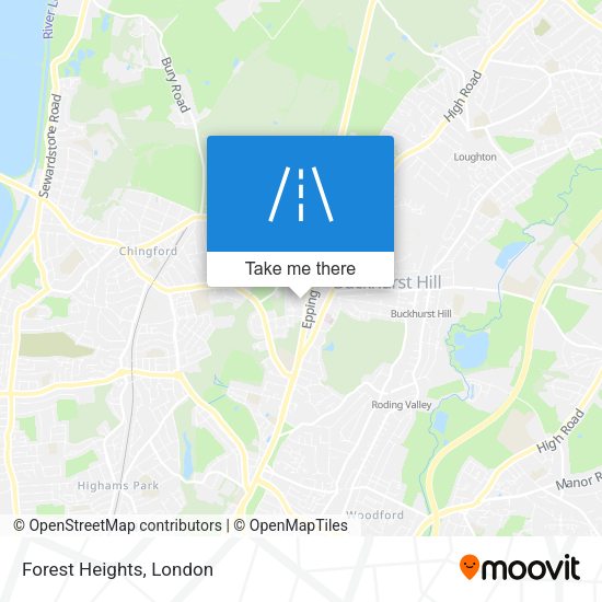 Forest Heights map