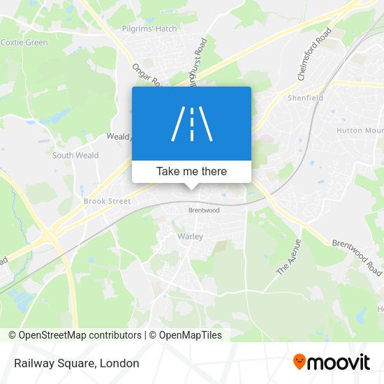 Railway Square map
