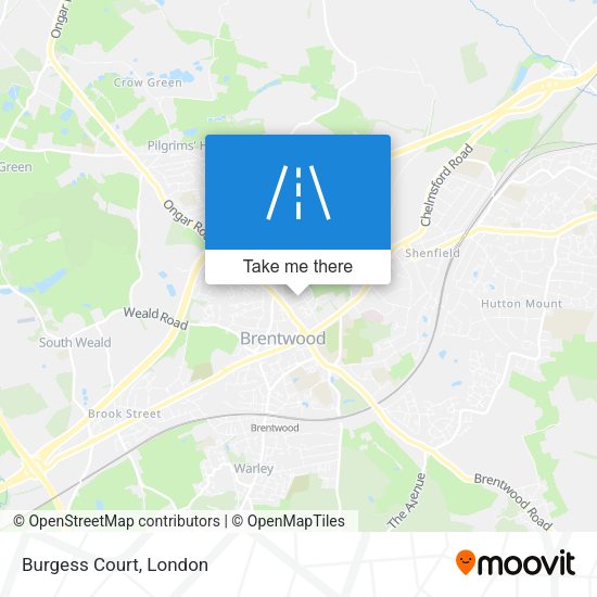 Burgess Court map