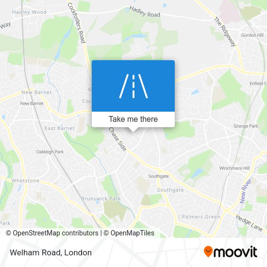 Welham Road map