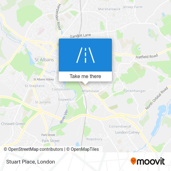 Stuart Place map