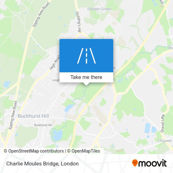 Charlie Moules Bridge map