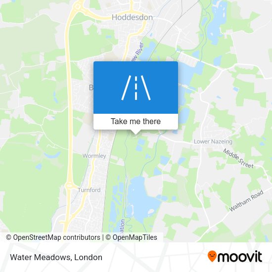 Water Meadows map