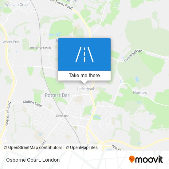 Osborne Court map