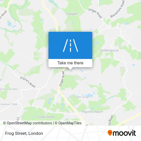 Frog Street map