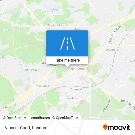 Vincent Court map