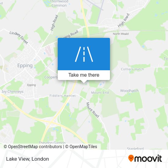 Lake View map