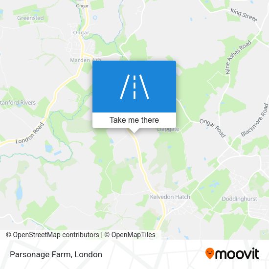 Parsonage Farm map
