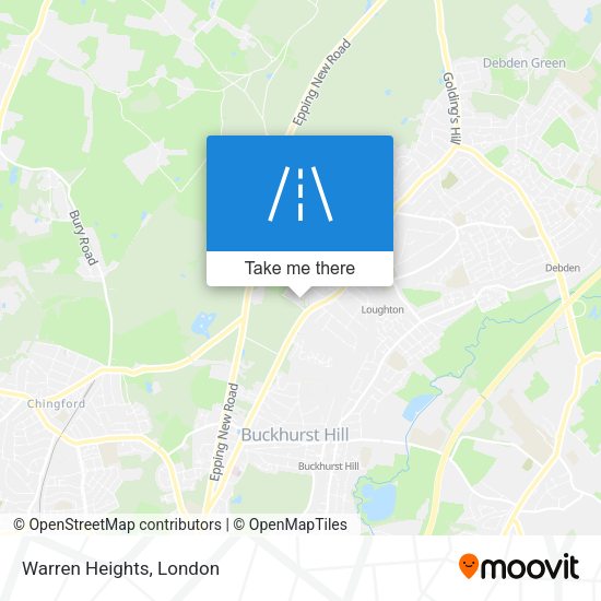 Warren Heights map