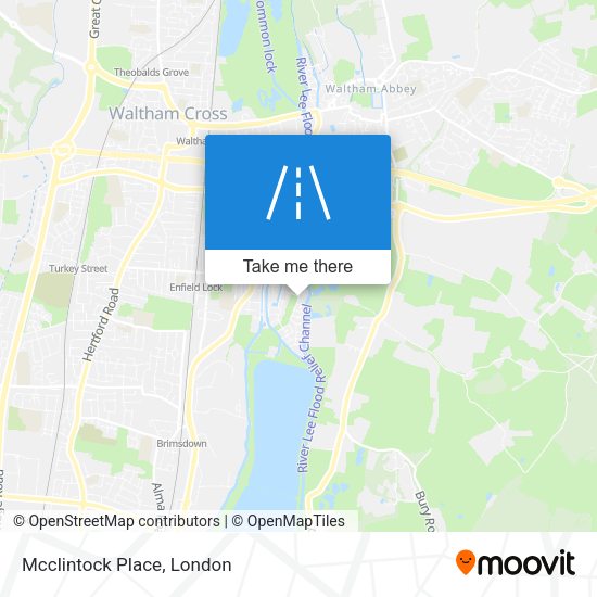 Mcclintock Place map
