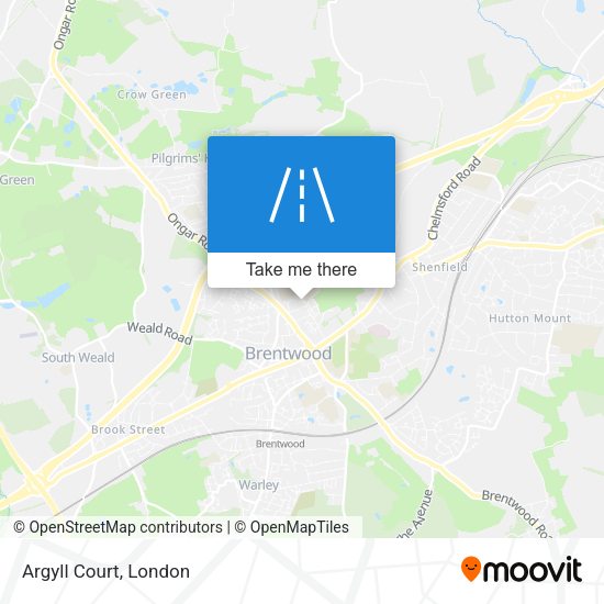 Argyll Court map