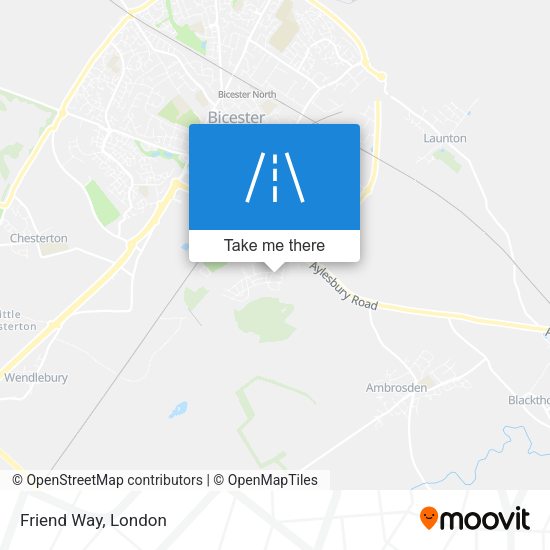 Friend Way map