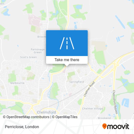Perriclose map
