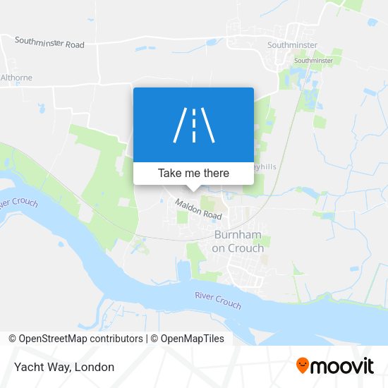 Yacht Way map