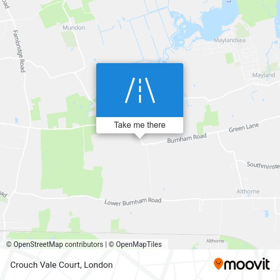 Crouch Vale Court map