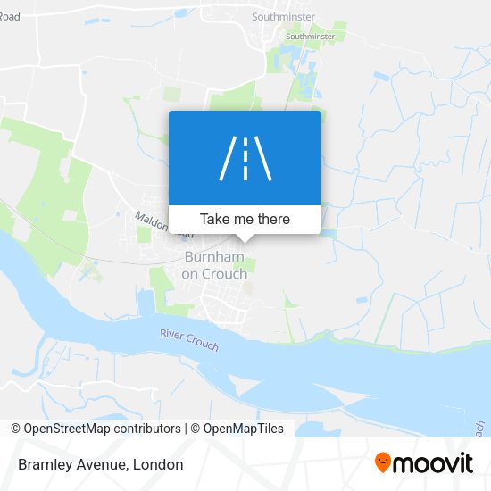 Bramley Avenue map