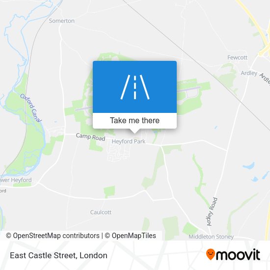 East Castle Street map