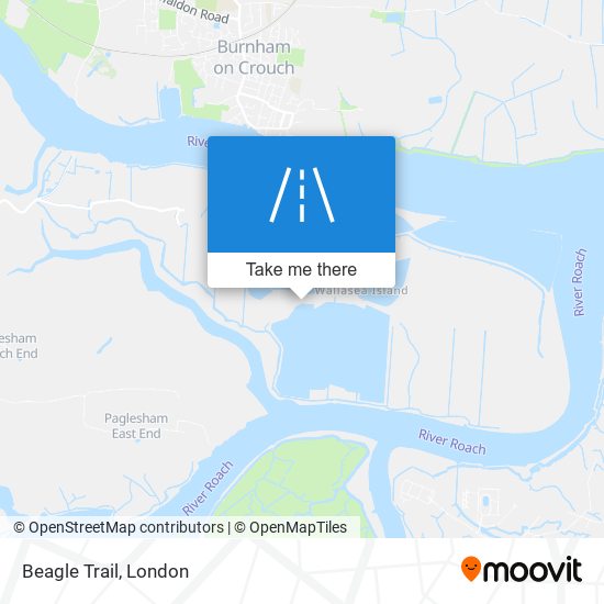 Beagle Trail map