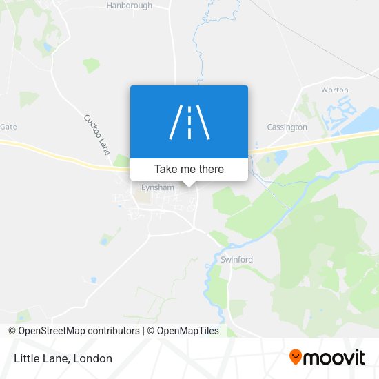 Little Lane map