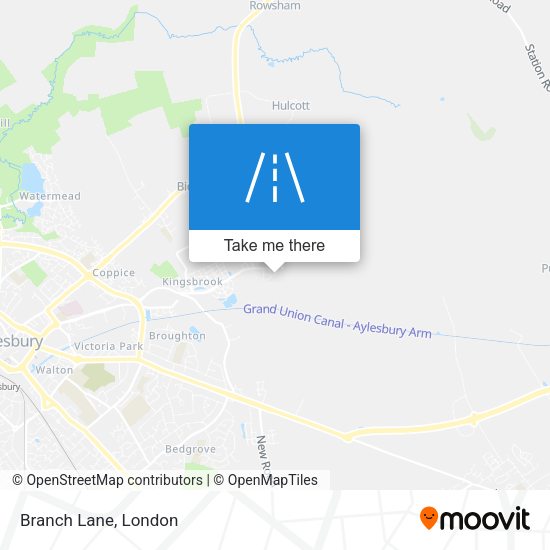 Branch Lane map