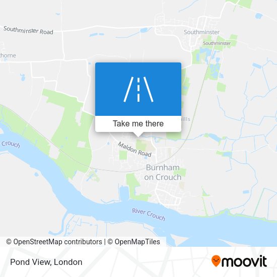 Pond View map