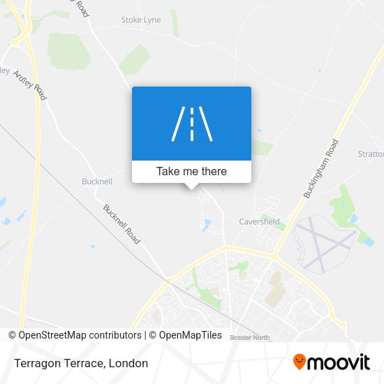Terragon Terrace map