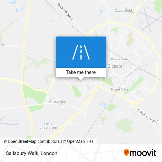 Salisbury Walk map