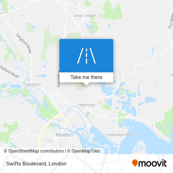 Swifts Boulevard map