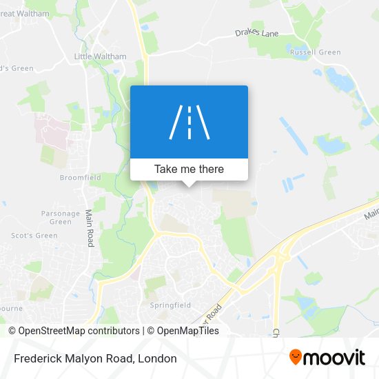 Frederick Malyon Road map