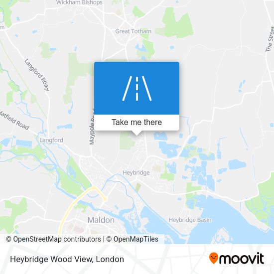 Heybridge Wood View map