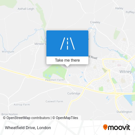 Wheatfield Drive map