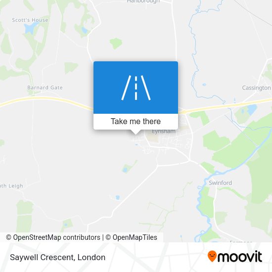Saywell Crescent map