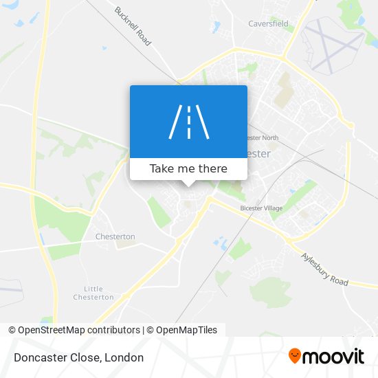 Doncaster Close map