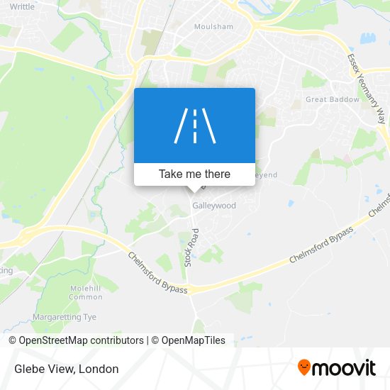 Glebe View map