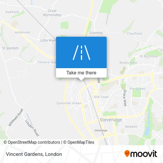 Vincent Gardens map