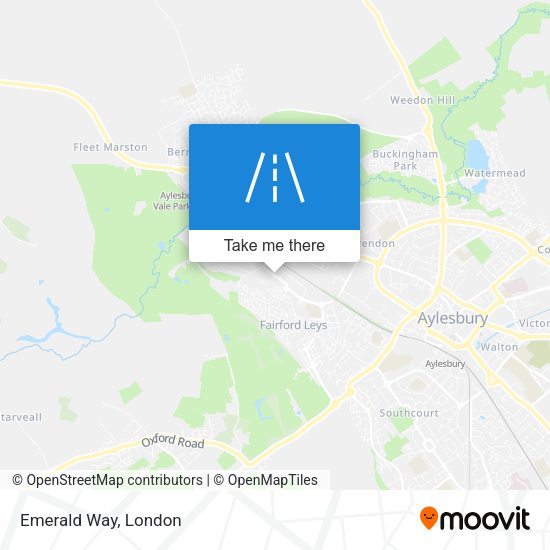 Emerald Way map
