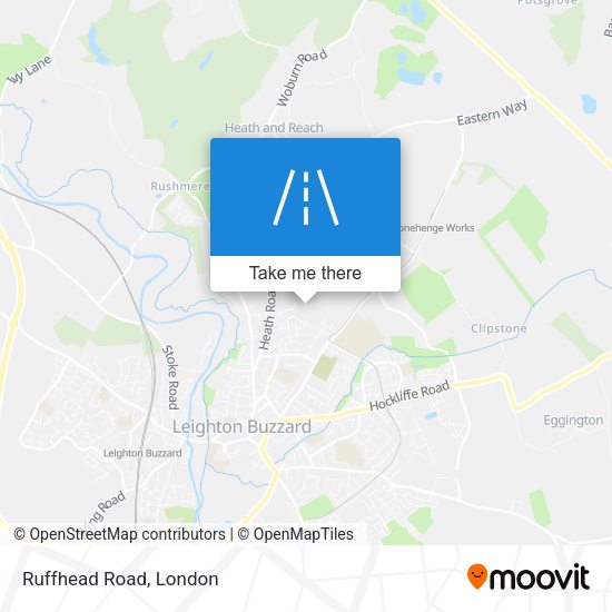 Ruffhead Road map