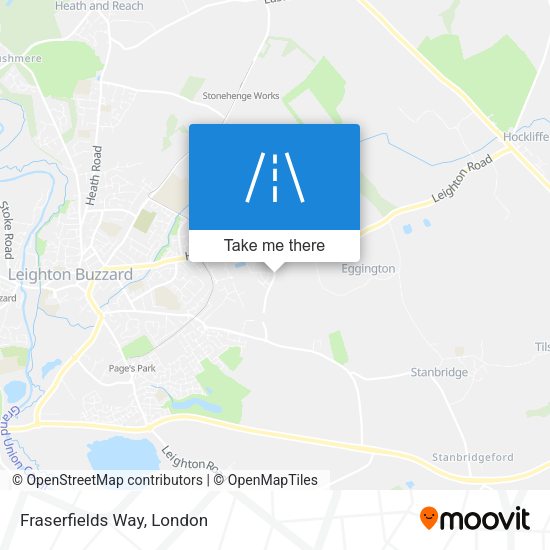Fraserfields Way map