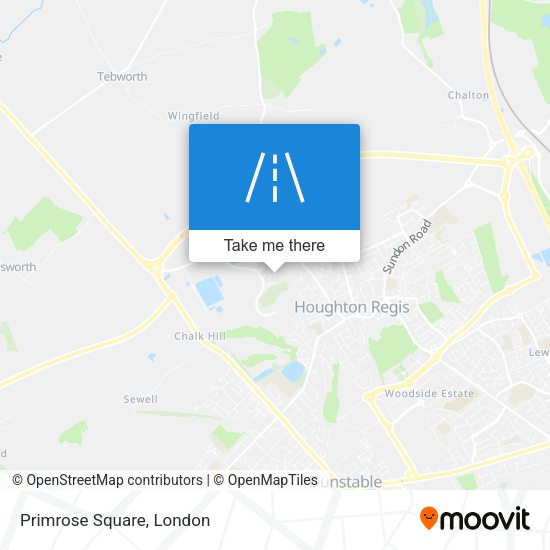Primrose Square map