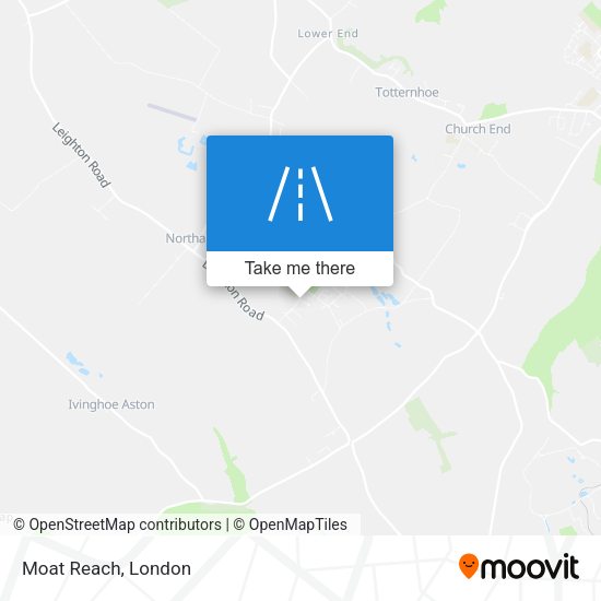 Moat Reach map