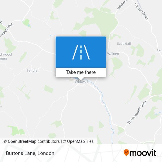 Buttons Lane map
