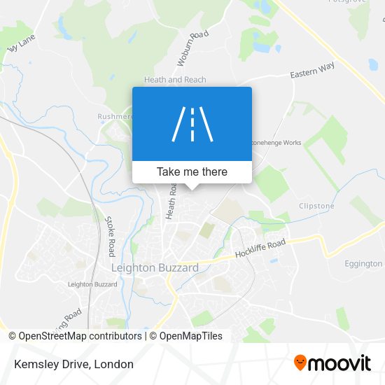 Kemsley Drive map
